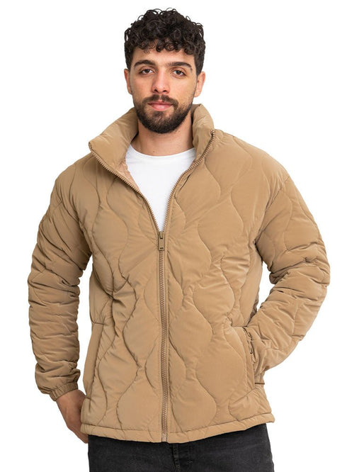 Beige Puffer Jacket 8 - Khotwh